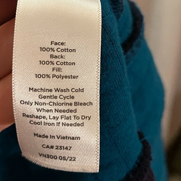 Quilted Rib Trim Bomber Jacket - T by Talbot's - MED - Picture 8 of 9